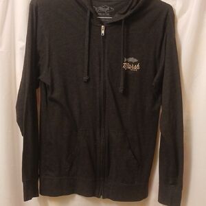 Marsh Wear Black Zip-Up Hoodie